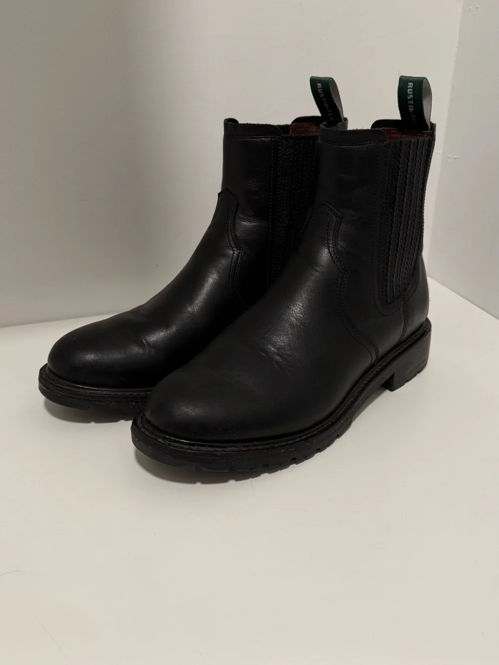 Tecovas The Rugged Chelsea midnight cowhide